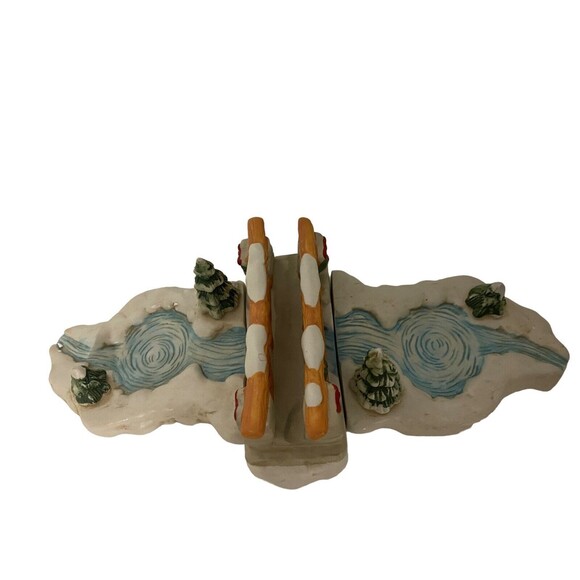 1991 Skater's Pond House of Lloyd Christmas Around the World #541750 Vintage - Picture 3 of 14